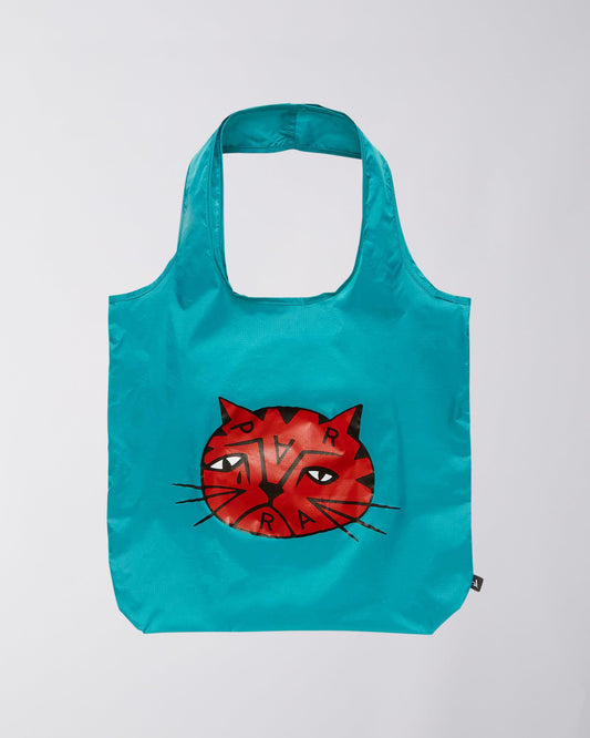 sad cat tote bag