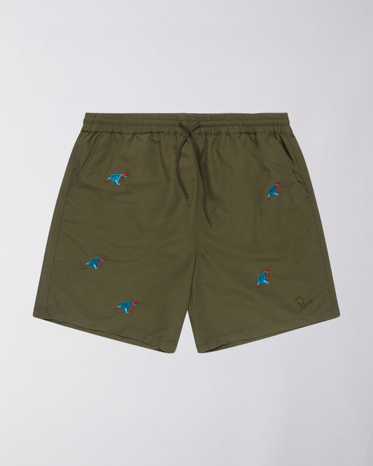 running pear swim shorts