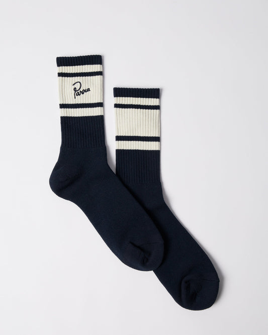 Signature striped crew socks