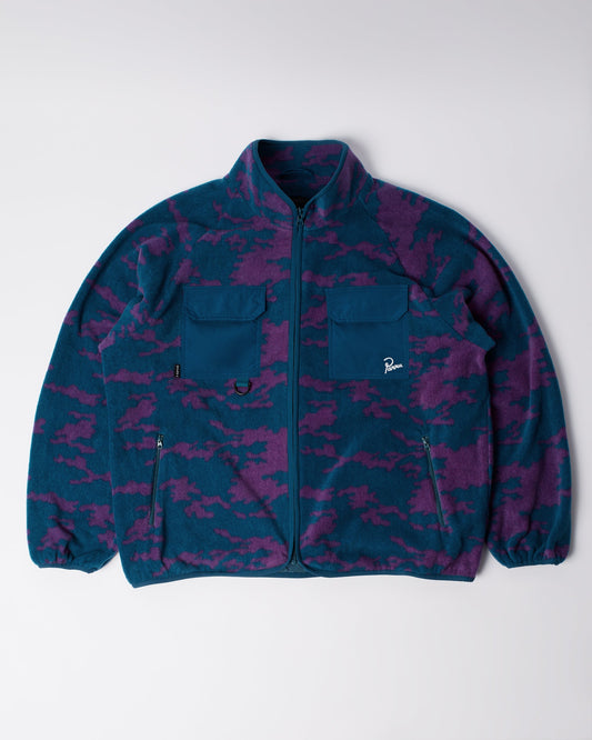 Purple darwin camo fleece