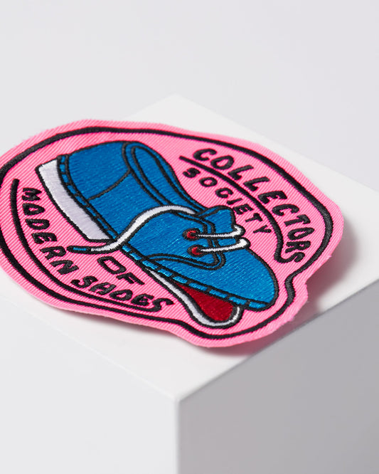 Shoe collector embroidered patch