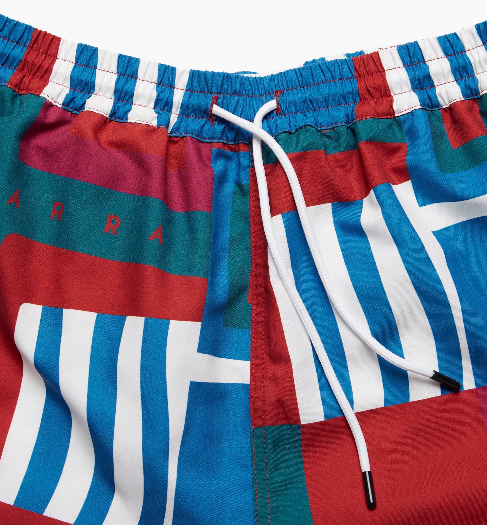 Parra - hot springs pattern swim shorts